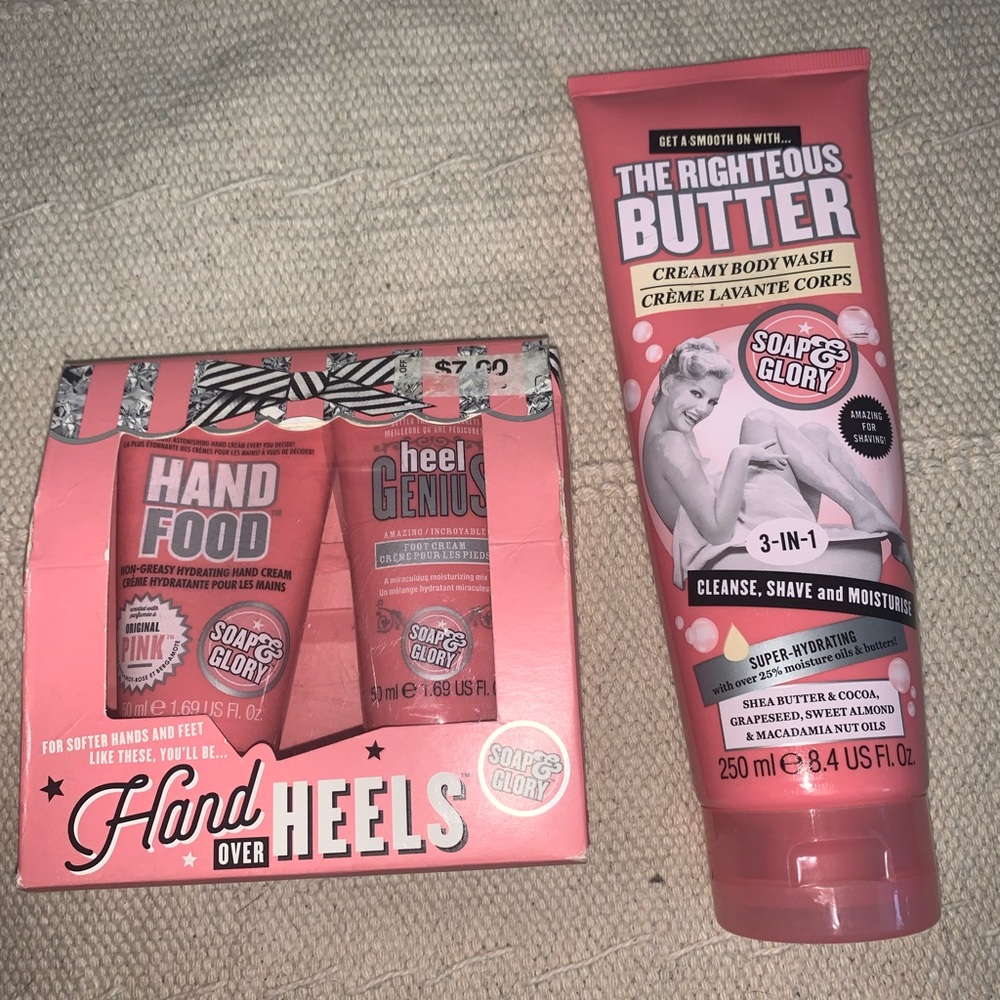 3 Soap and Glory products